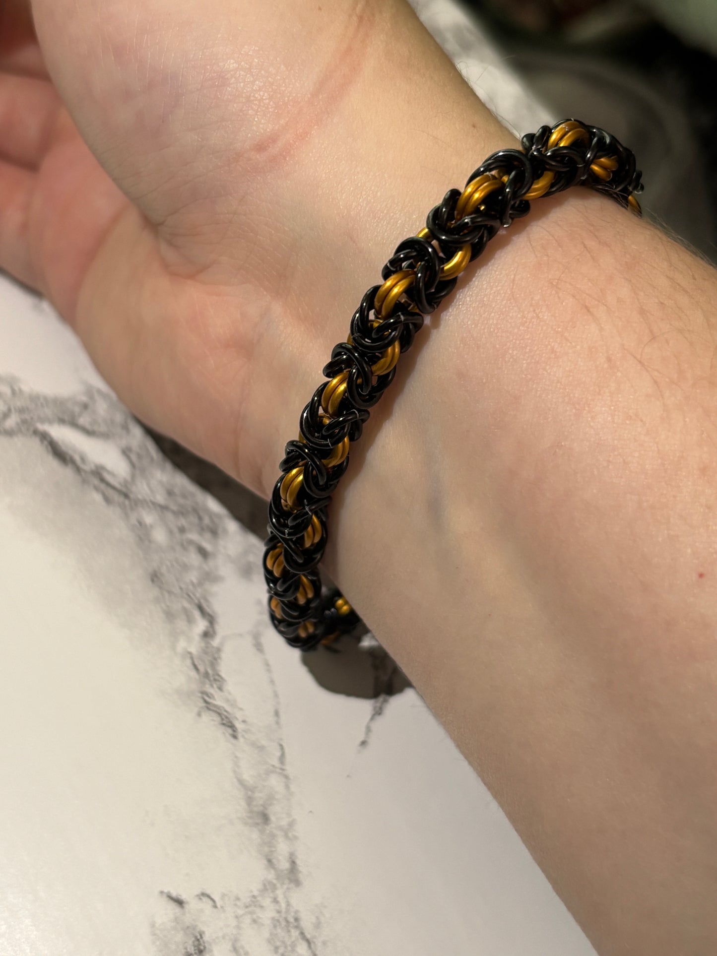 Byzantine Bracelet with Toggle Clasp - Made to Order