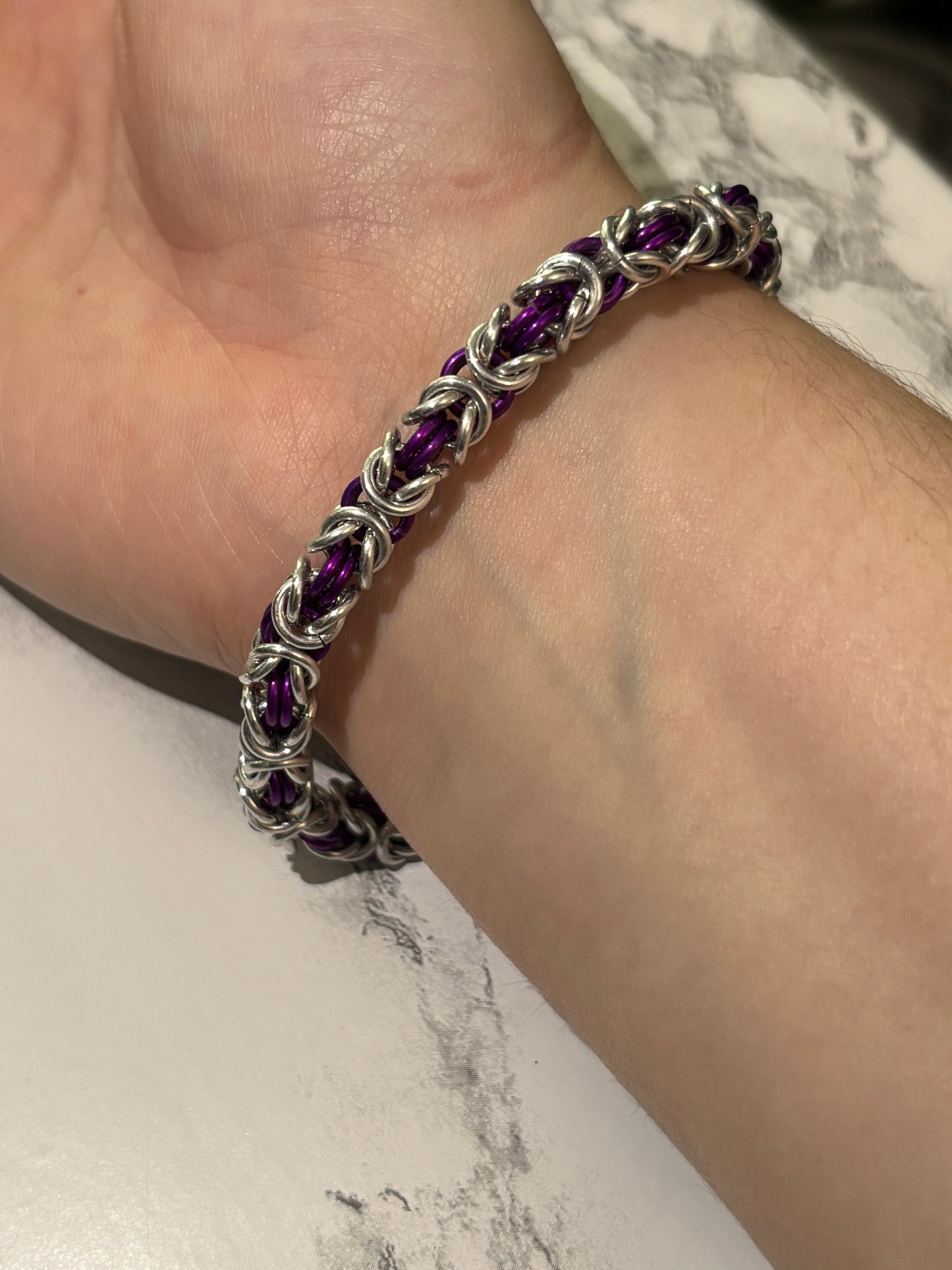 Byzantine Bracelet with Toggle Clasp - Made to Order