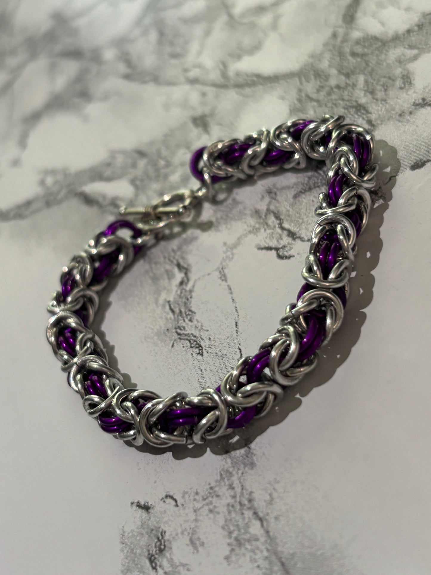 Byzantine Bracelet with Toggle Clasp - Made to Order