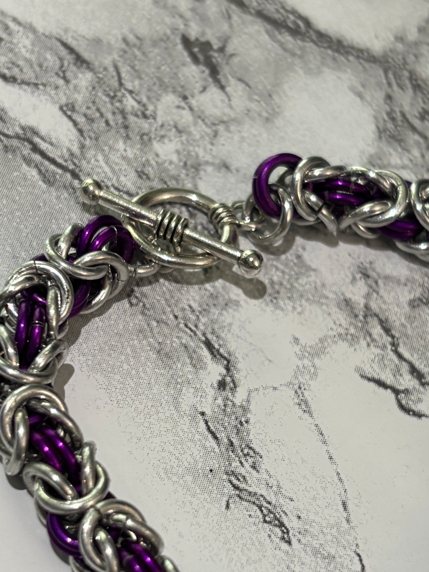 Byzantine Bracelet with Toggle Clasp - Made to Order